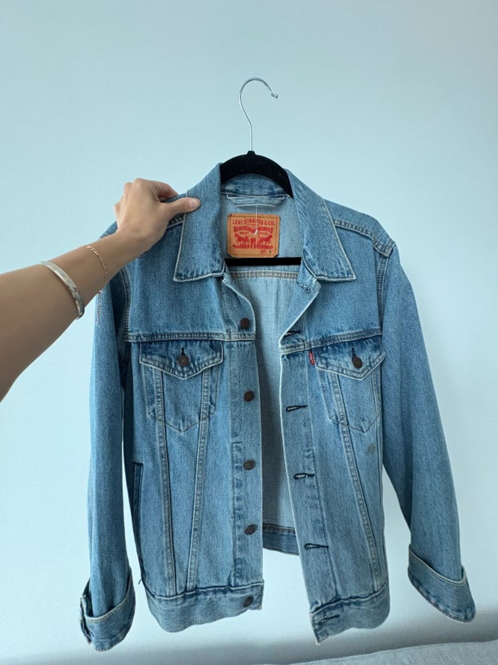 Levi's Classic Trucker Denim Jacket Medium Wash Size S